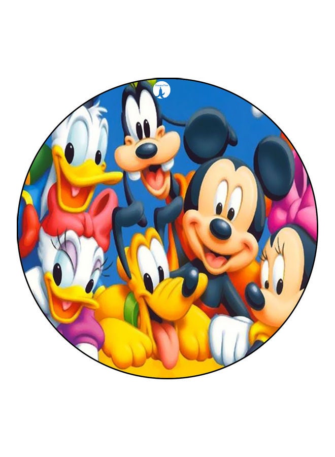 BP Cartoon Printed Mouse Pad Multicolour