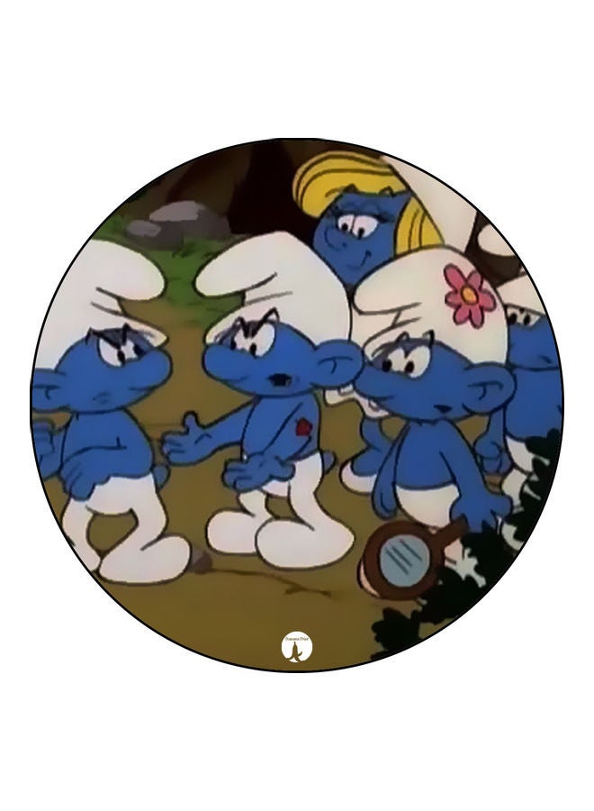 بي بي لوحة ماوس بطبعة رسوم متحركة متعدد الألوان