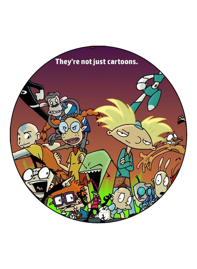 BP Cartoon Printed Mouse Pad Multicolour