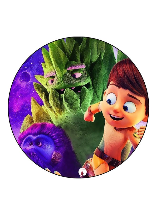 BP Cartoon Printed Mouse Pad Multicolour