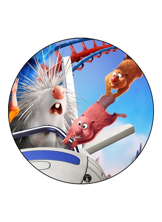 BP Cartoon Printed Mouse Pad Multicolour