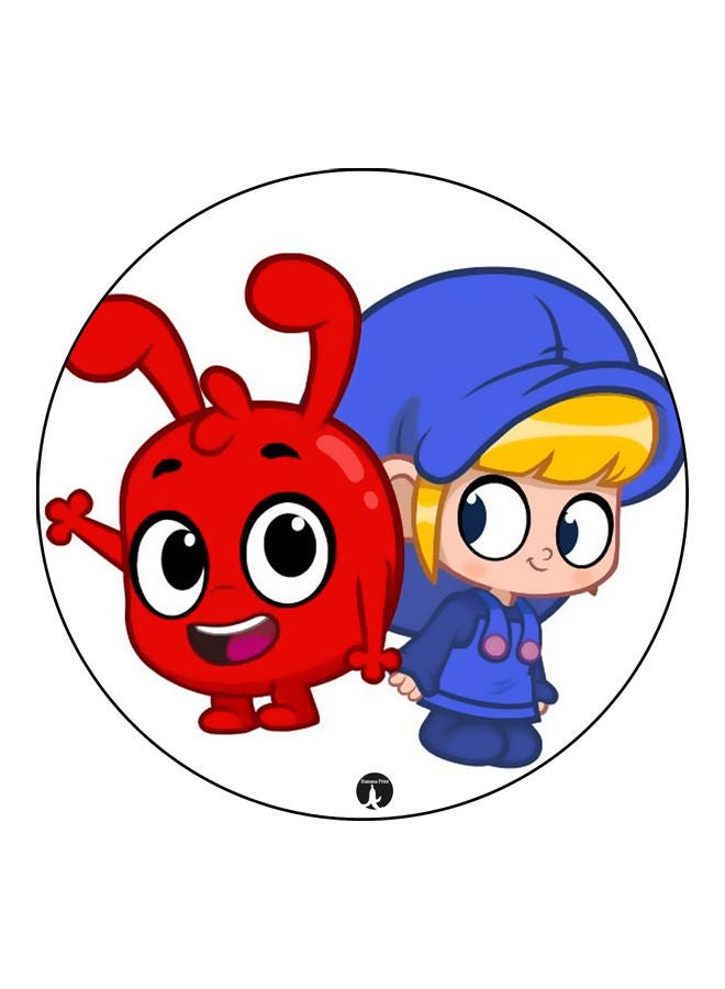 BP Printed Mouse Pad Red/Blue/White