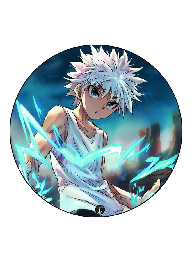 BP Printed Mouse Pad White/Blue/Beige