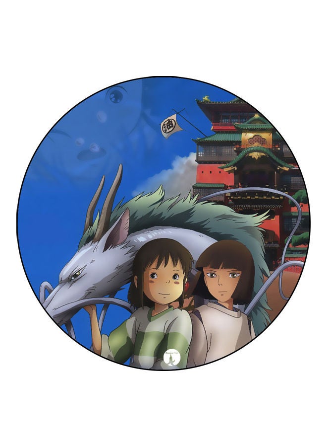 BP Printed Mouse Pad Blue/Green/Grey