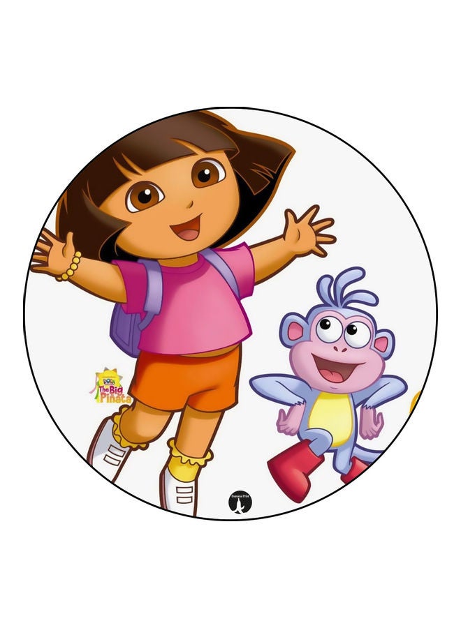 BP Cartoon Printed Mouse Pad Multicolour