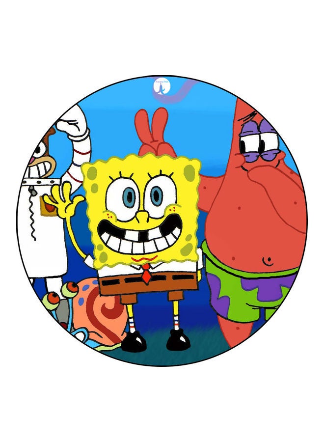 BP Cartoon Printed Mouse Pad Multicolour