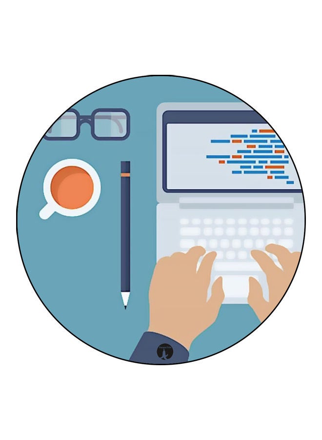 BP Cartoon Printed Mouse Pad Multicolour