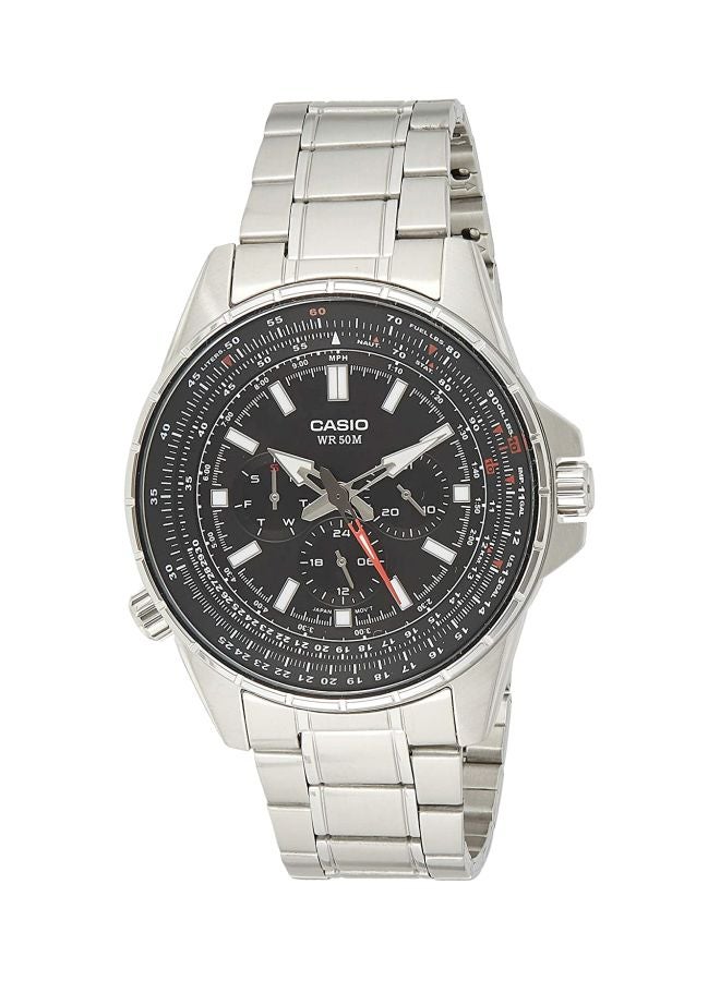 CASIO Men's Enticer Analog Watch Mtp-Sw320d-1Avdf - Image 1