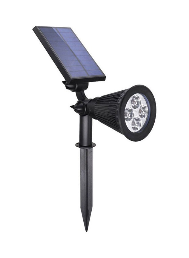 Solar Powered Lawn Light Black 30.0X20.0X20.0cm