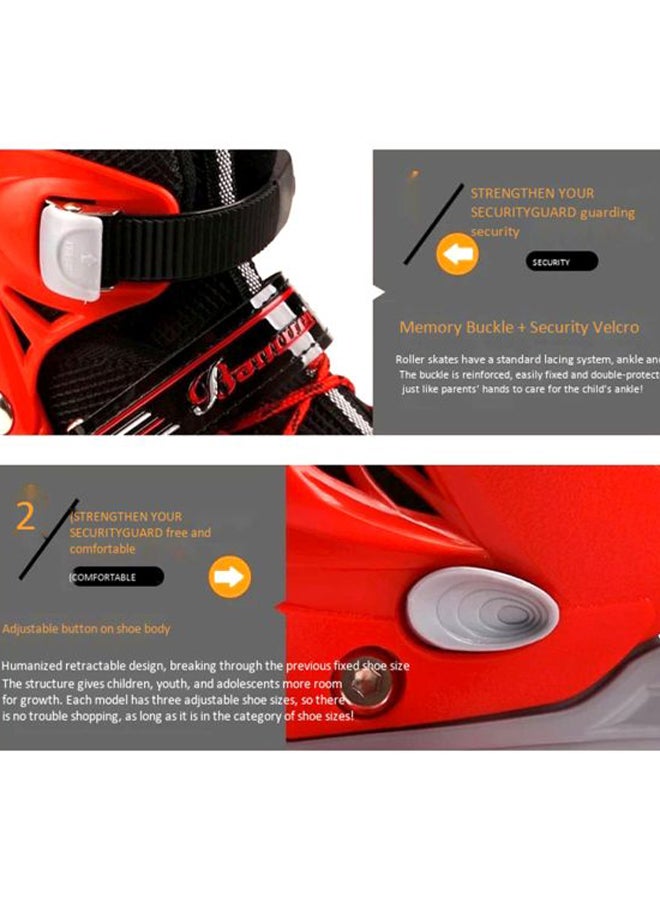 كول بيبي زلاجات الرول مع مجموعة معدات الحماية 37x20x27سم - Image 5