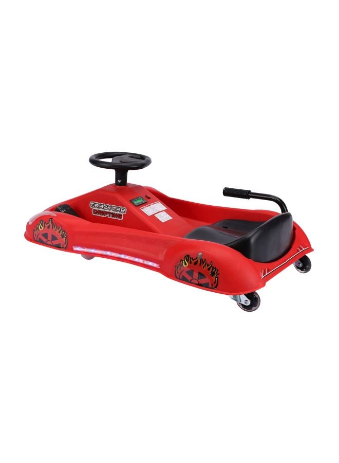 Cool Baby Crazy Drift Electric Ride-On Kart Red 92x57x20cm - Image 4