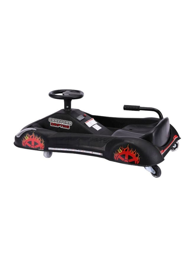 كول بيبي سيارة سباق كريزي درفت كهربائية للركوب أسود - Image 4