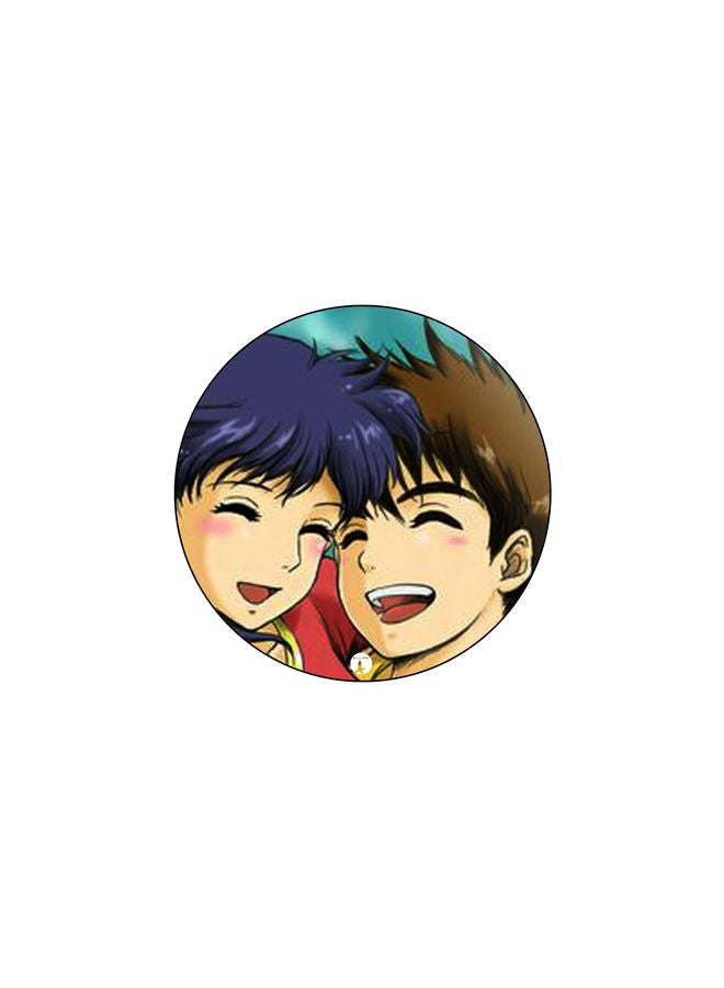 قاعدة ماوس عليها رسومات مطبوعة متعدد الألوان