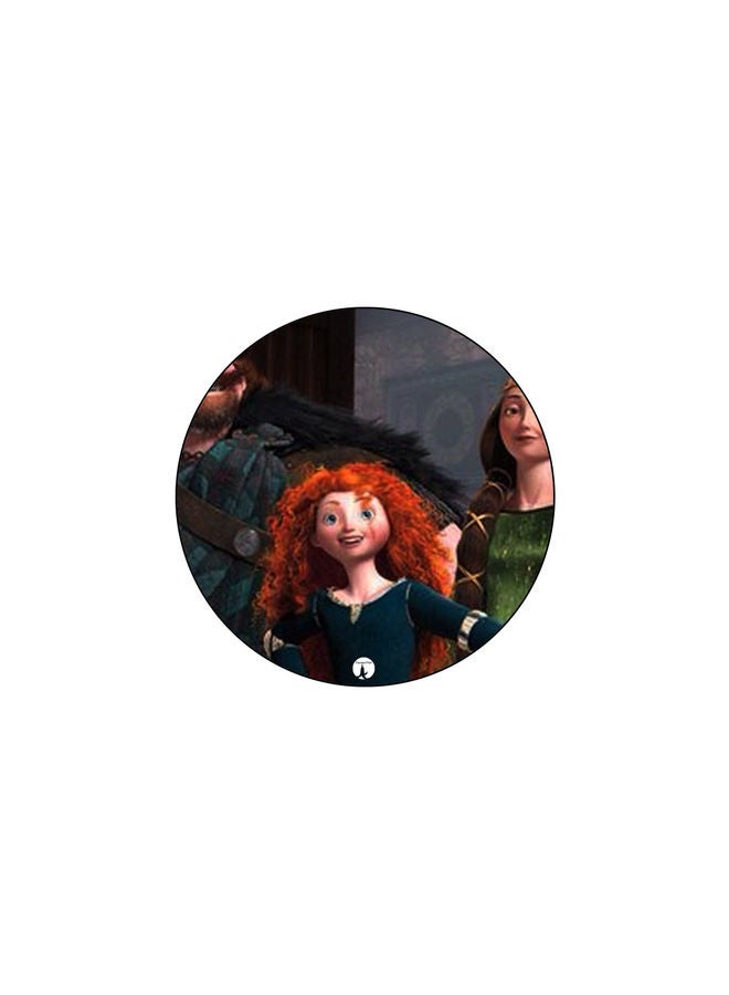 قاعدة ماوس عليها رسومات مطبوعة متعدد الألوان