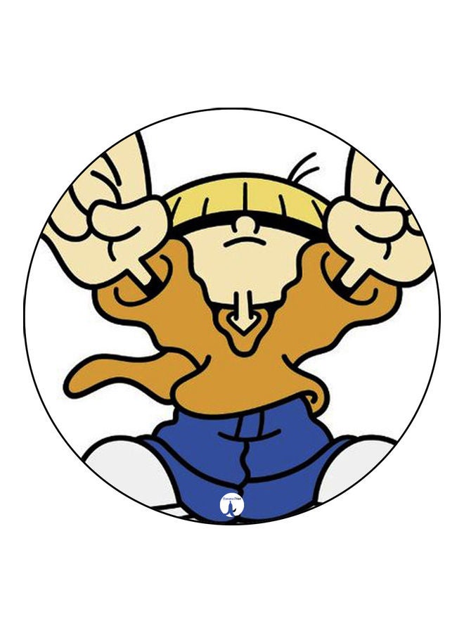 بي بي قاعدة ماوس عليها رسومات مطبوعة متعدد الألوان