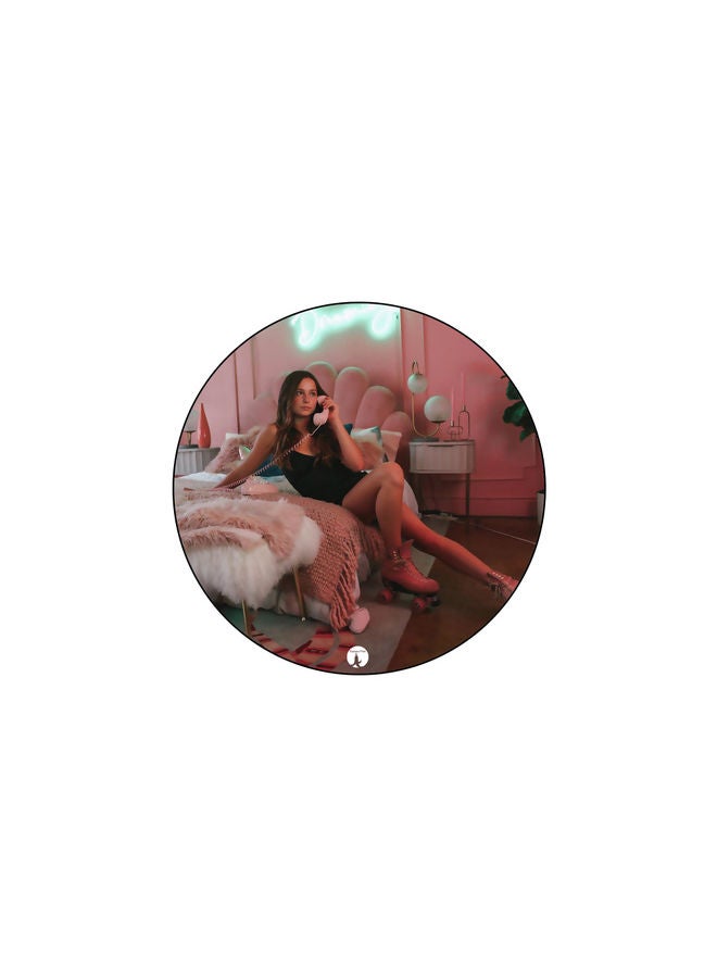 BP Printed Mouse Pad Pink/Black