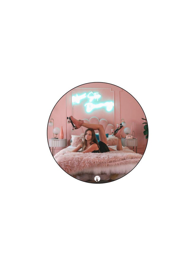 BP Printed Mouse Pad Pink/Black