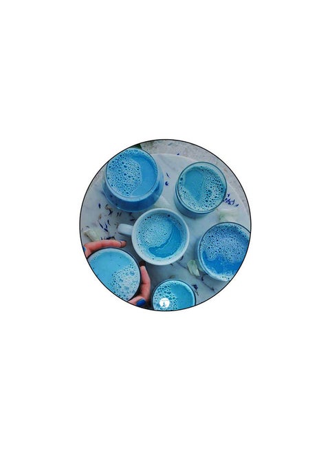 Printed Mouse Pad Blue