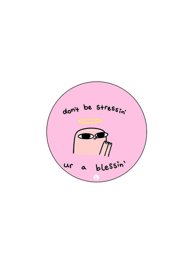 BP Printed Mouse Pad Pink