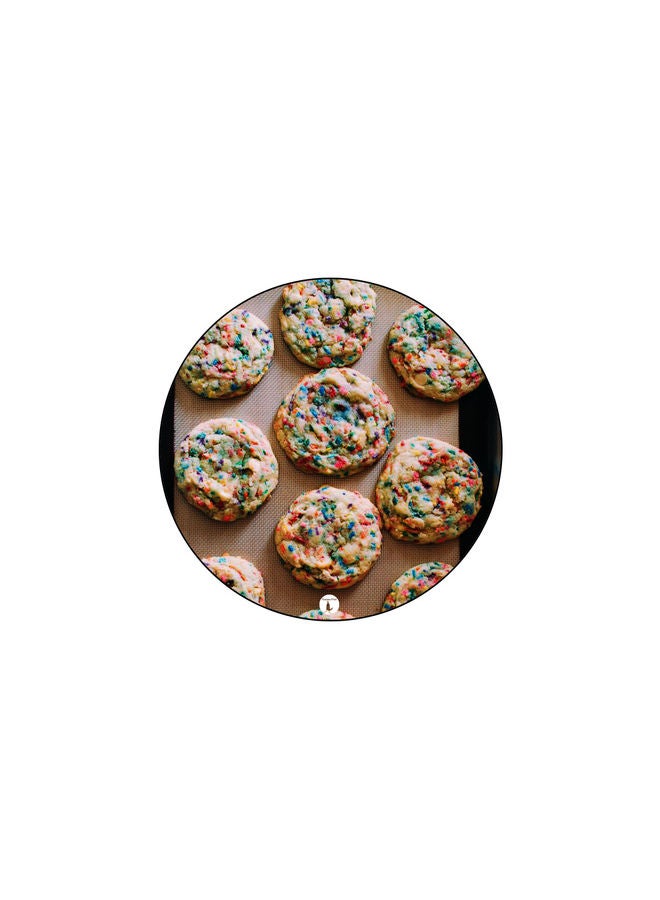 قاعدة ماوس عليها رسومات مطبوعة متعدد الألوان