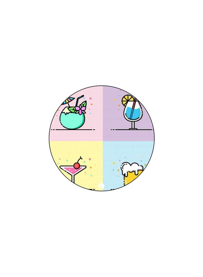 Printed Mouse Pad Multicolour