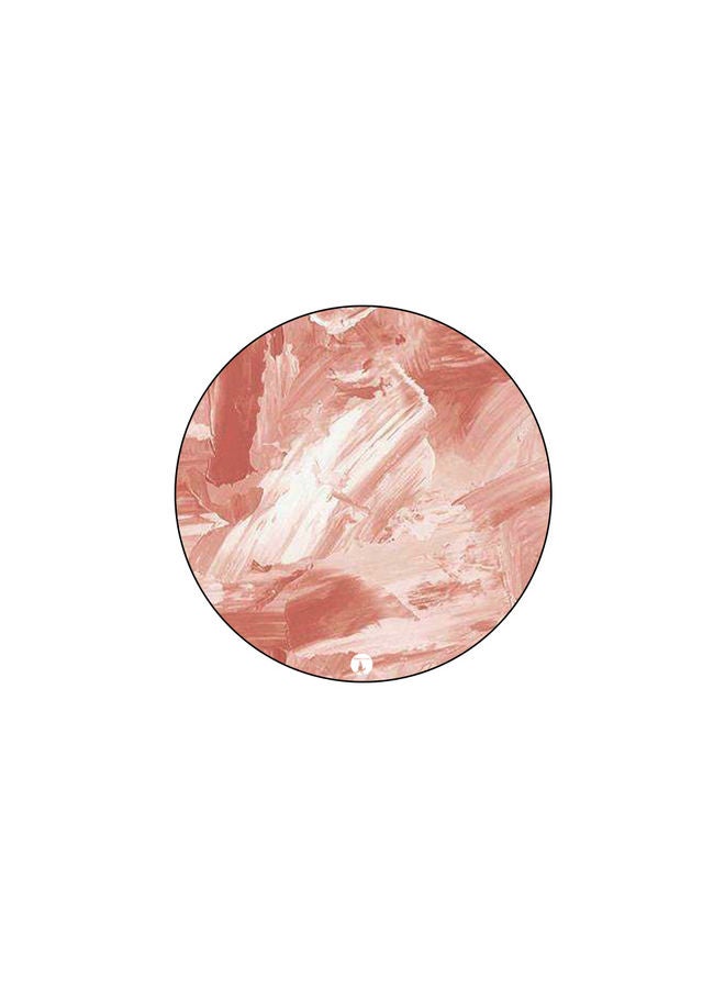 Printed Mouse Pad Pink/White