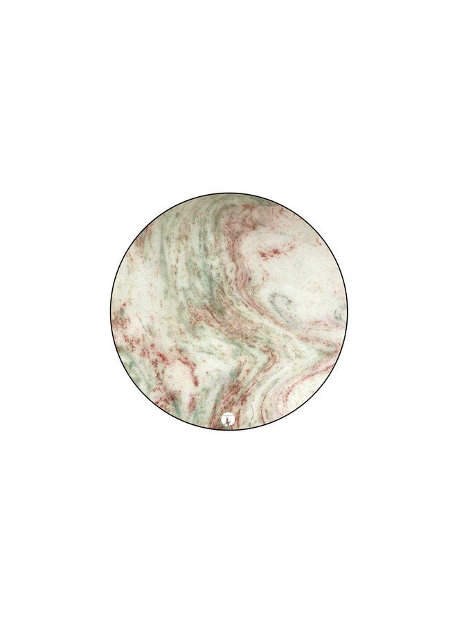 قاعدة ماوس عليها رسومات مطبوعة البيج/ الأخضر/ البني