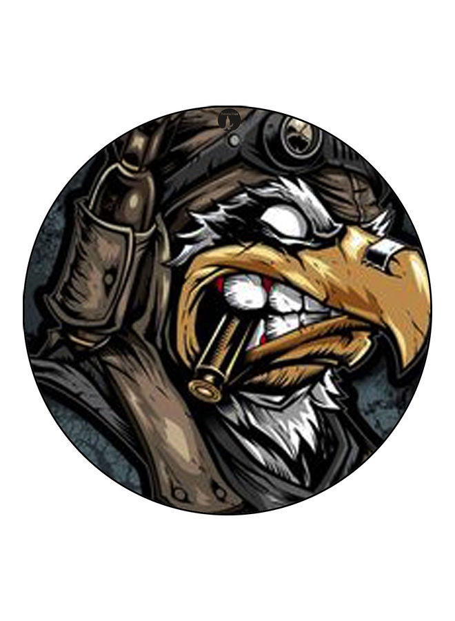 لوحة ماوس مزينة بطبعة متعدد الألوان