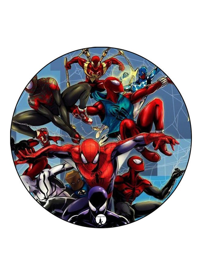 بي بي لوحة ماوس مزينة بطبعة متعدد الألوان