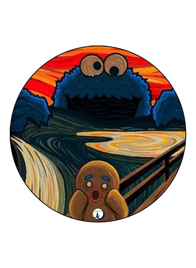 بي بي لوحة ماوس مزينة بطبعة متعدد الألوان