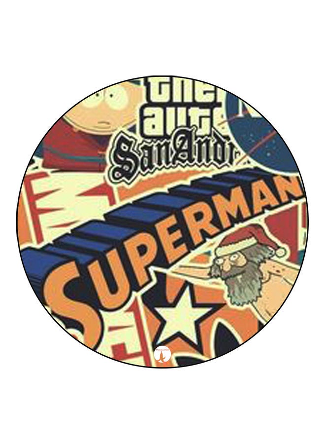 BP Printed Mousepad Multicolour