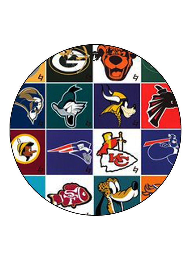 BP Printed Mousepad Multicolour