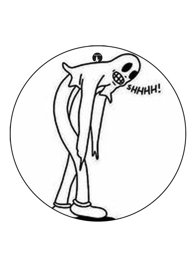 BP Printed Mousepad White/Black