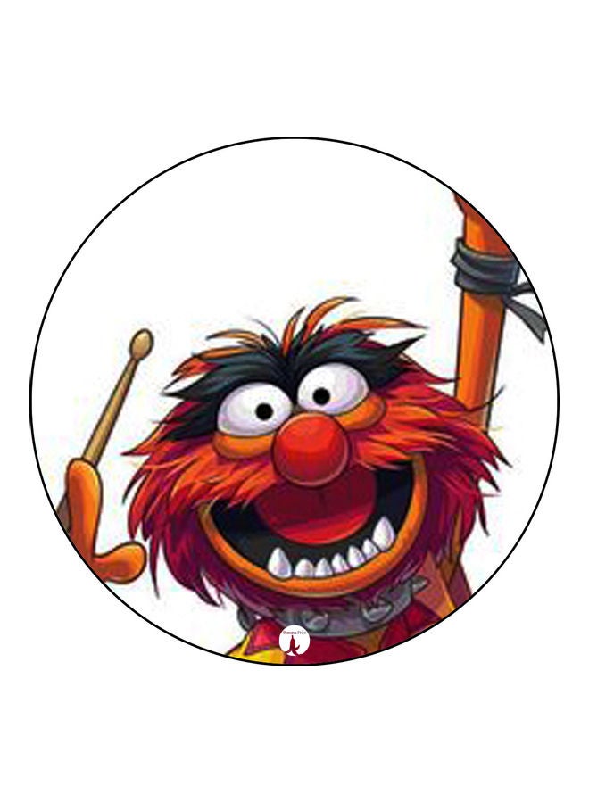 بي بي لوحة ماوس مزينة بطبعة متعدد الألوان