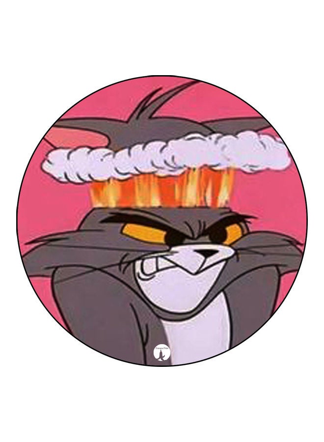 بي بي لوحة ماوس مزينة بطبعة متعدد الألوان