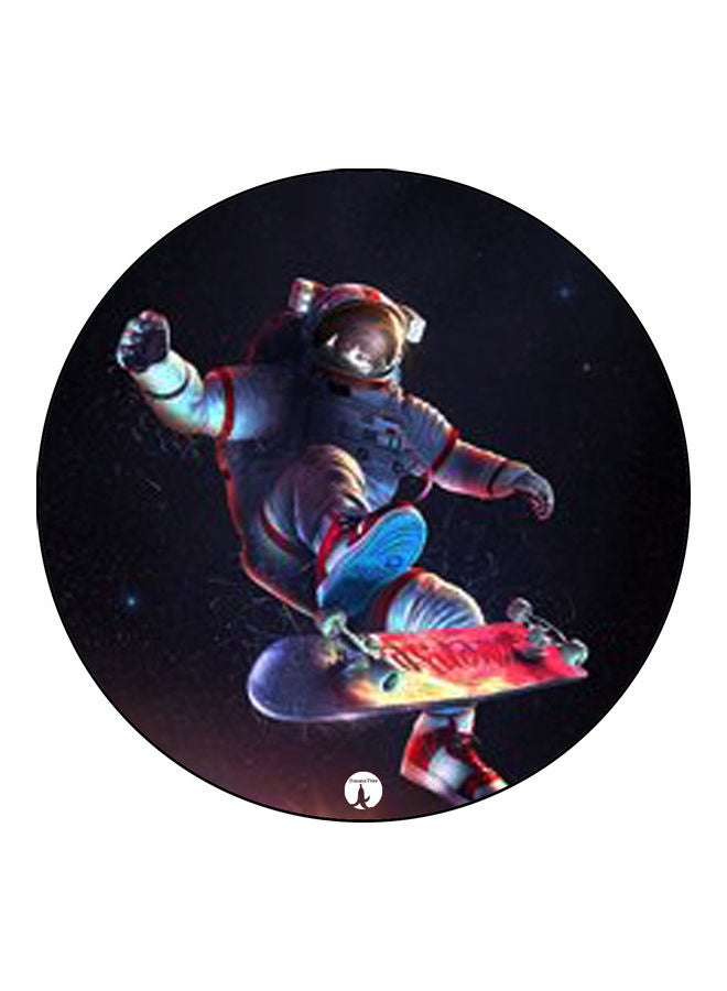 BP Printed Mouse Pad Black/BlueRed