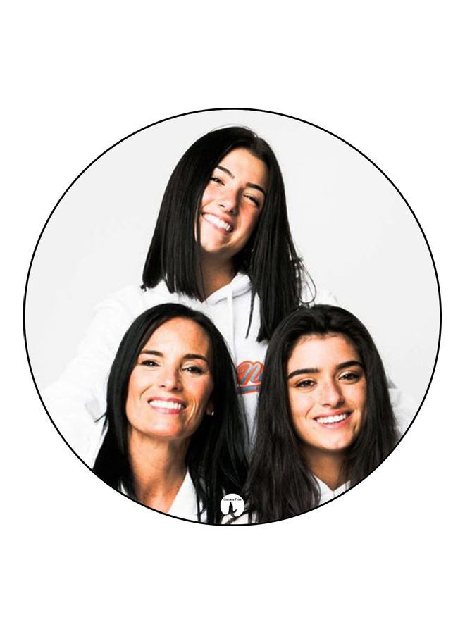 BP Printed Mouse Pad White/Back/Beige