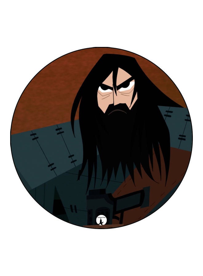 BP Printed Mouse Pad Brown/Green/Black