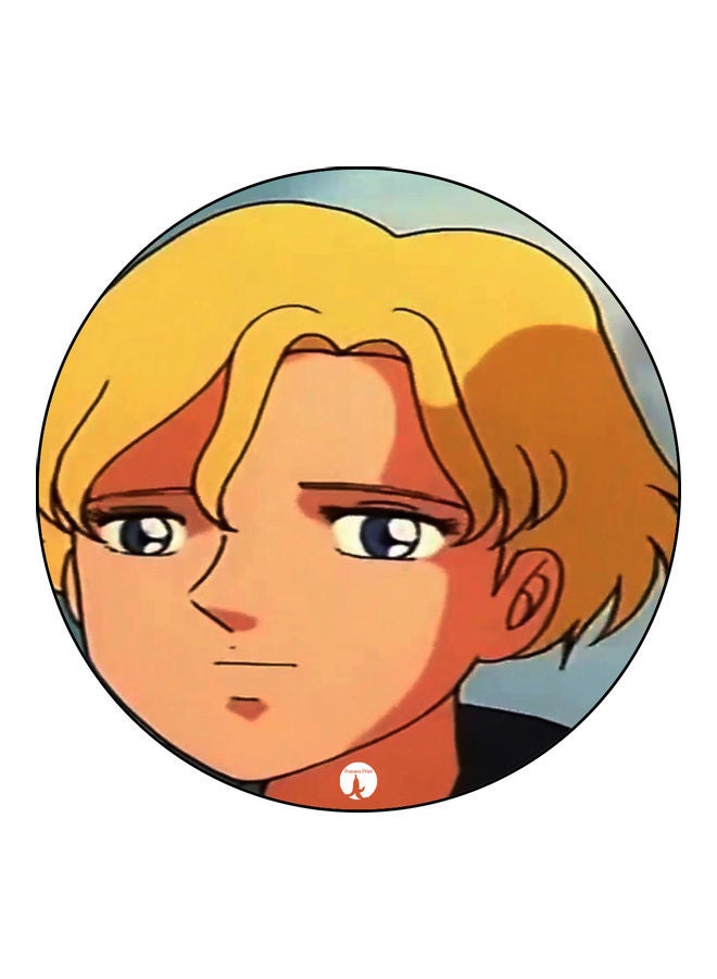 BP Printed Mouse Pad Beige/Yellow/Orange