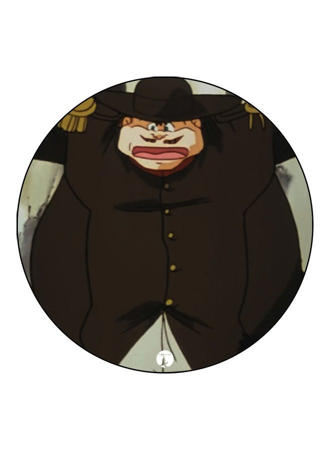 BP Printed Mouse Pad Brown/Black/Pink