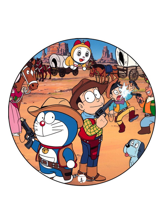 قاعدة ماوس عليها رسومات مطبوعة متعدد الألوان