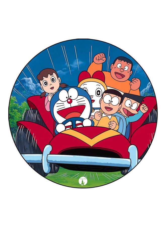 قاعدة ماوس عليها رسومات مطبوعة متعدد الألوان