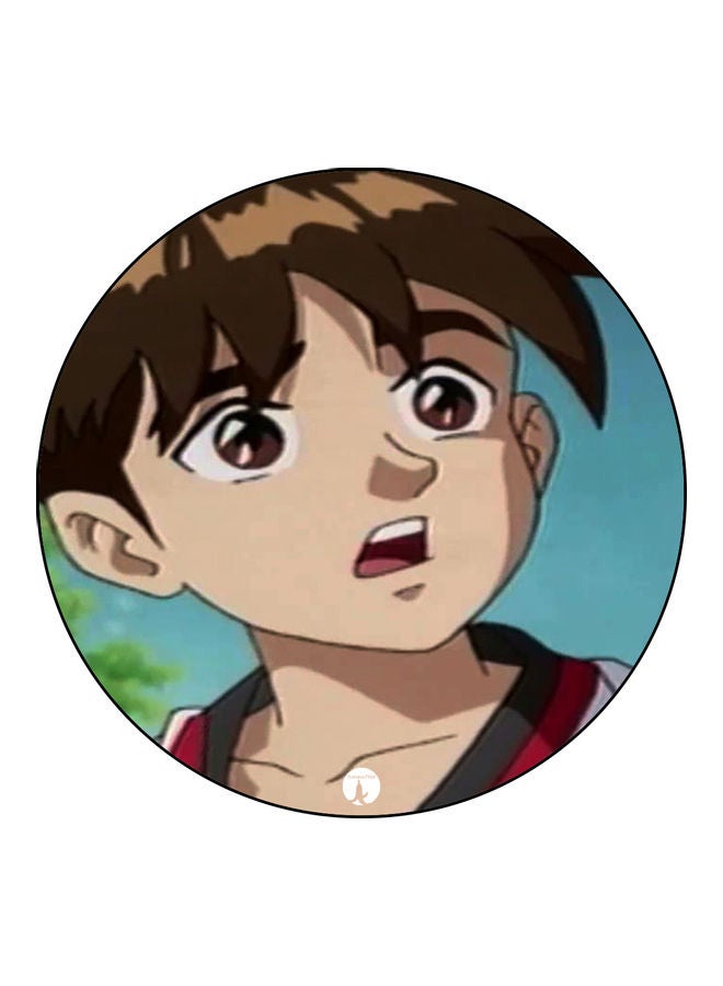 قاعدة ماوس عليها رسومات مطبوعة متعدد الألوان