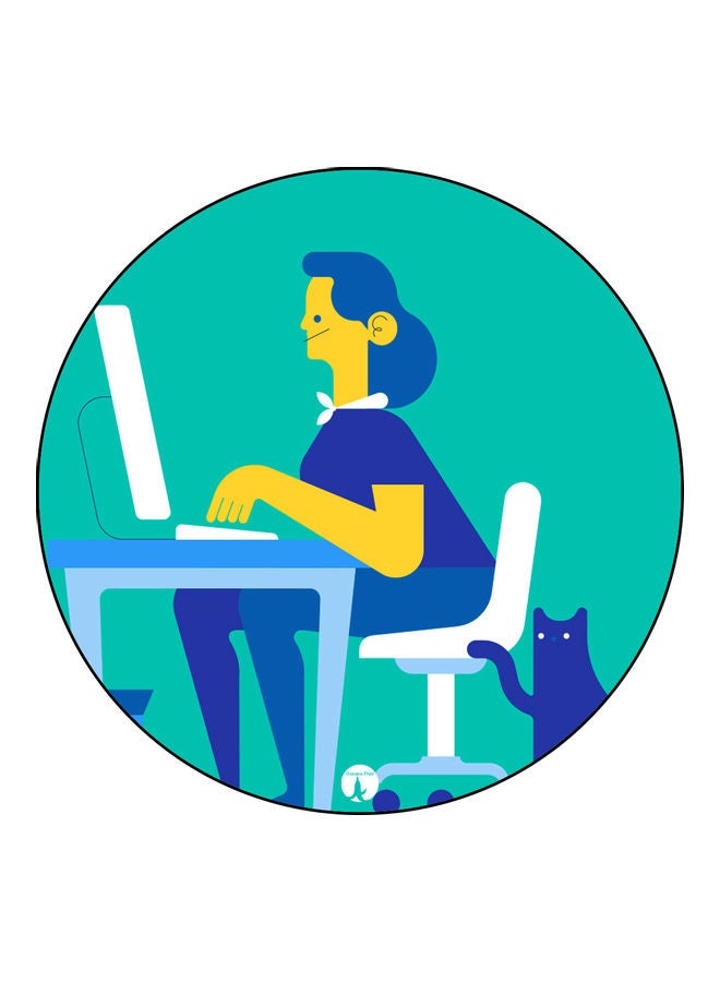 BP Printed Mouse Pad Multicolour