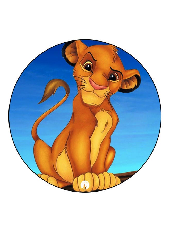 BP Printed Mouse Pad Brown/Blue/Black