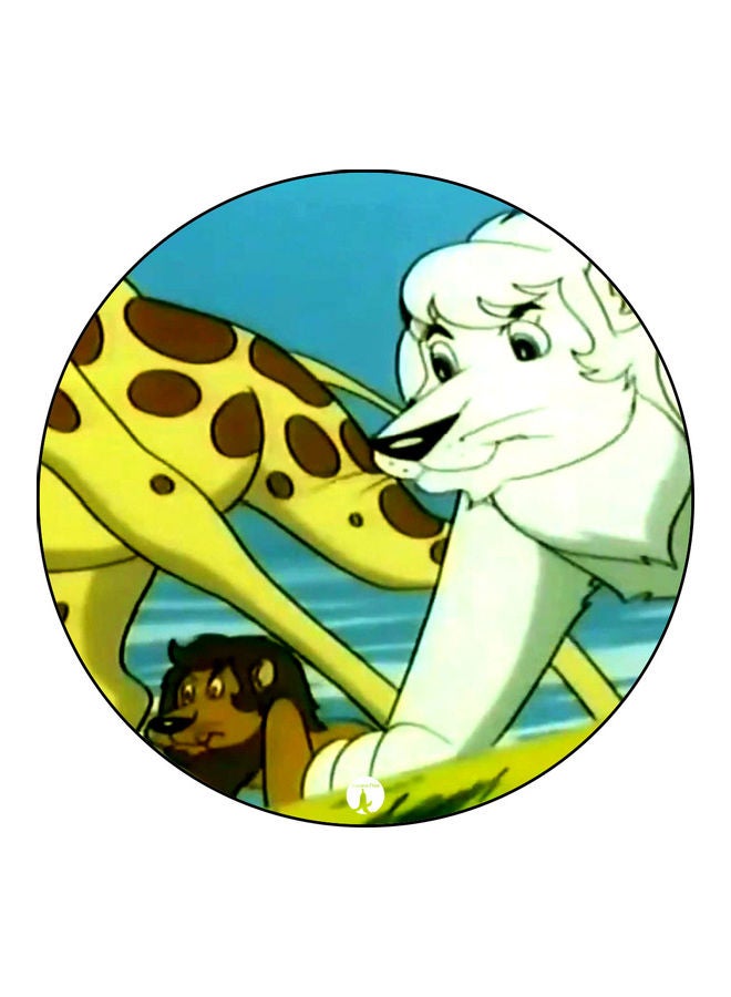 BP Printed Mouse Pad White/Blue/Yellow