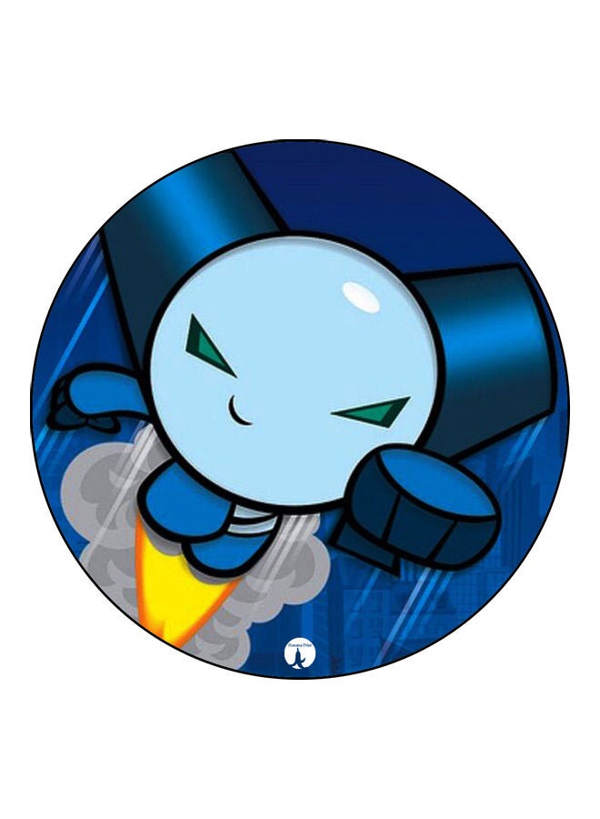 BP Printed Mouse Pad Blue/Grey/Yellow