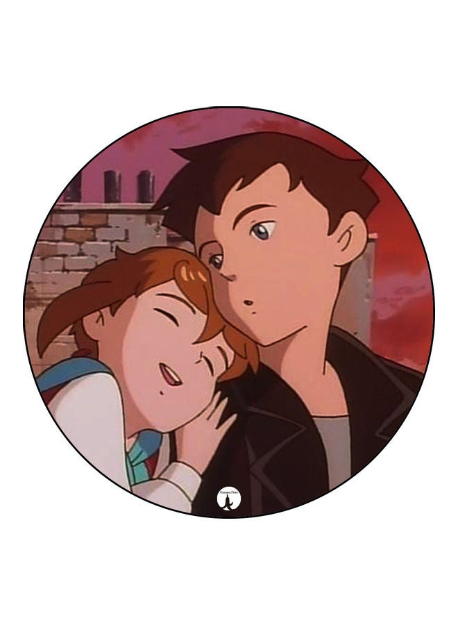 بي بي قاعدة ماوس عليها رسومات مطبوعة متعدد الألوان