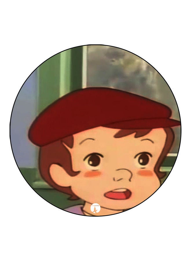 قاعدة ماوس عليها رسومات مطبوعة متعدد الألوان