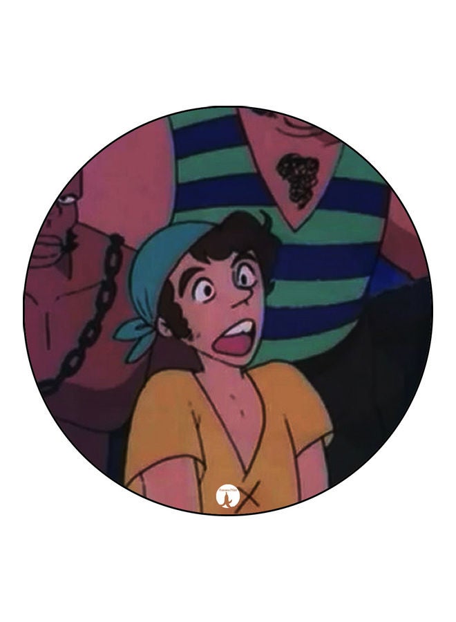 BP Cartoon Printed Mouse Pad Multicolour